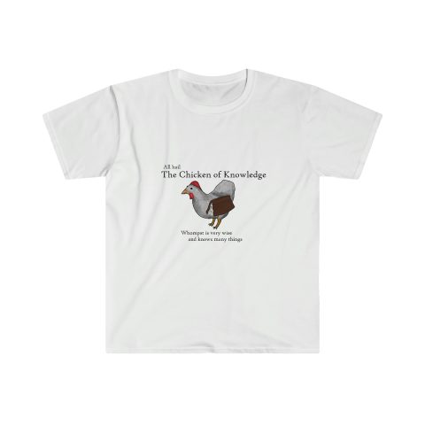 Chicken of knowledge Unisex T-Shirt