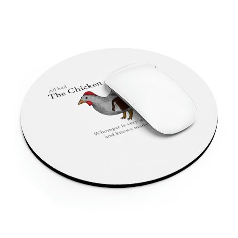 Chicken of knowledge Mouse Pad